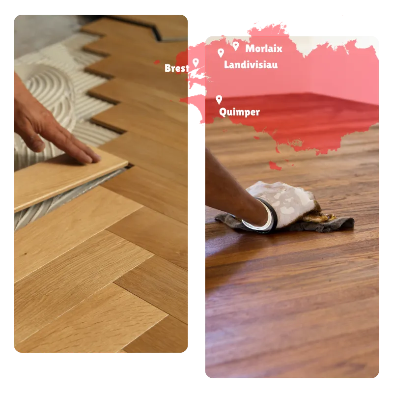 poncage parquet guipavas