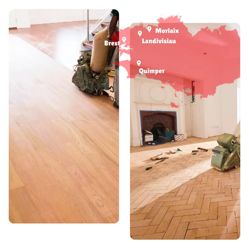 pose et renovation parquet massif brest